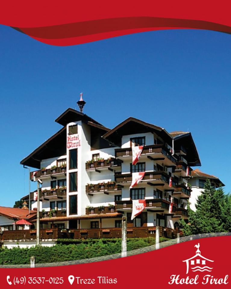 Hotel Tirol Treze Tílias Екстериор снимка